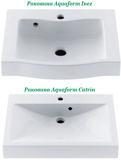 Раковины Aquaform Catrin, Inez