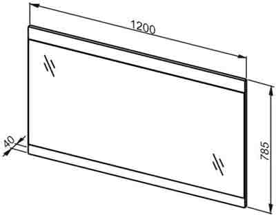 зеркало Акваформ Aquaform Decora 0409-1541613