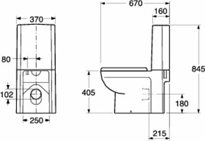 унитаз Gustavsberg Artic 4310