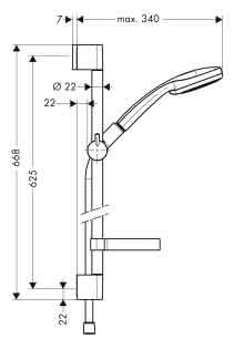 Hansgrohe Talis S2 32434 набор смесителей