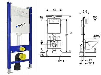 инсталляция Geberit Duofix 458.160.00.1