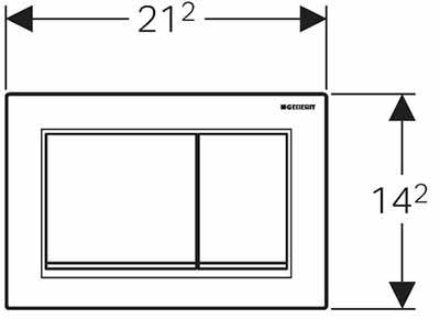 клавиша Geberit Omega30 115.080.KL.1