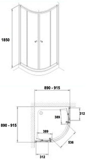 душевая кабинка Акция Koller Pool