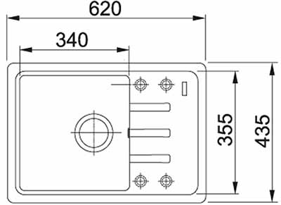 кухонная мойка FRANKE MALTA 114.0375.049