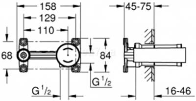 Grohe 23571000 внутреняя часть