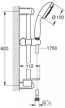 Grohe 28593002 четыре режима струи