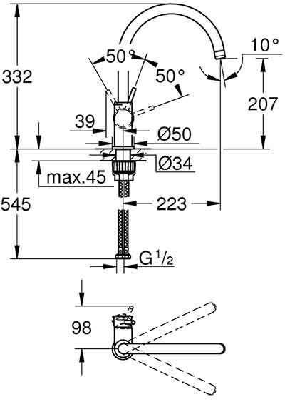 Grohe BauClassic 31234001