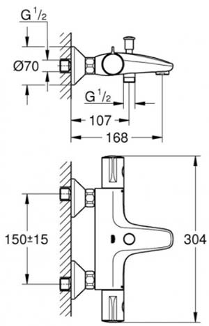 термостат Grohe 34567000