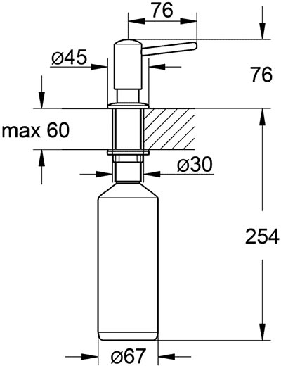 Германия Grohe 40536