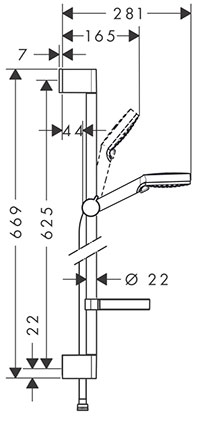 чертеж Hansgrohe 26553400