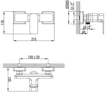 Imprese Bilovec 15256 чертеж