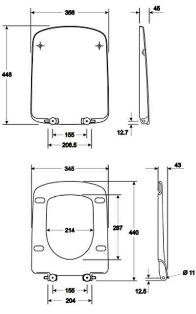 крышка на унитаз Kolo Nova Pro M30116000