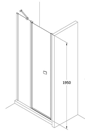 Roca Capital AM4609012M душевые двери