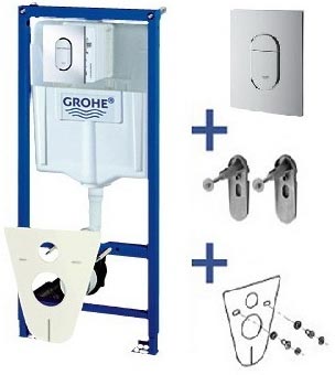 Grohe Rapid SL 38929 комплект инсталляция для подвесного унитаза