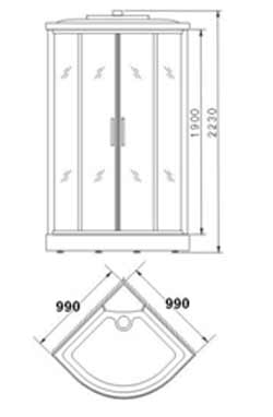 Appollo 8022 паровой бокс