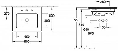 раковина Venticello 41246001