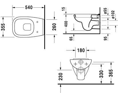 Duravit D Code 220909